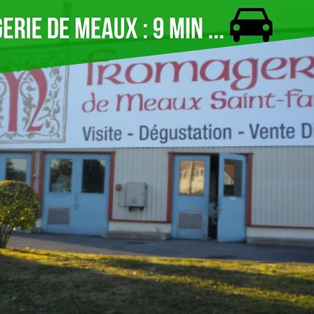 The Sunshine- Appart Cosy Proche Paris-Disney Avec Parking Prive Dans Residence モー エクステリア 写真