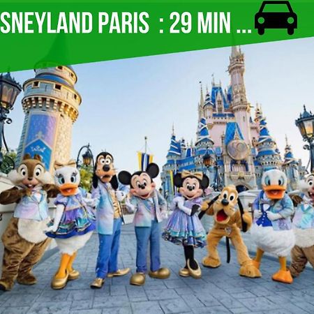 The Sunshine- Appart Cosy Proche Paris-Disney Avec Parking Prive Dans Residence モー エクステリア 写真