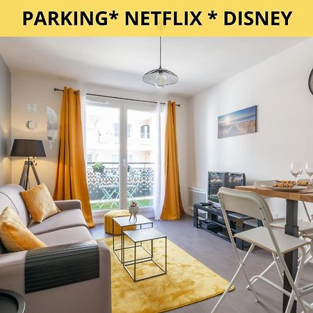 The Sunshine- Appart Cosy Proche Paris-Disney Avec Parking Prive Dans Residence モー エクステリア 写真