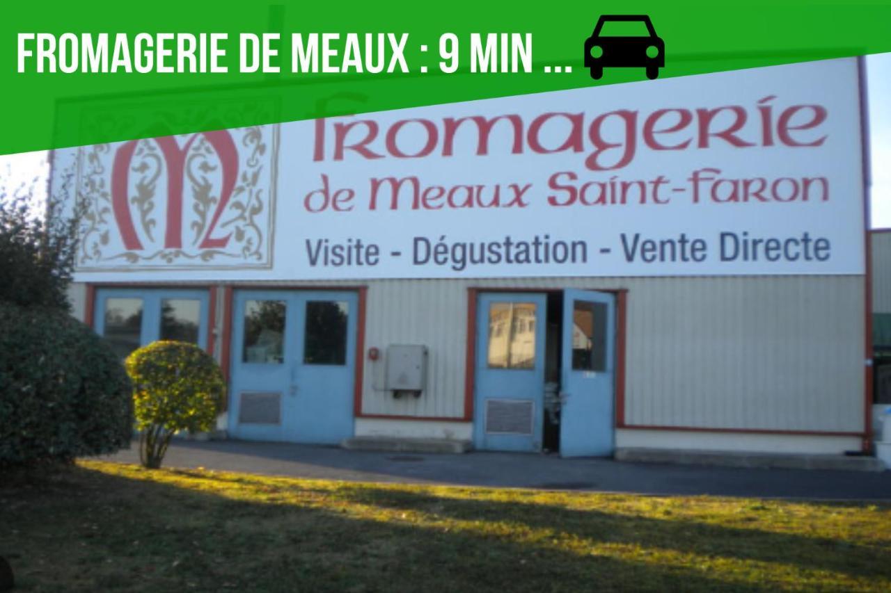 The Sunshine- Appart Cosy Proche Paris-Disney Avec Parking Prive Dans Residence モー エクステリア 写真