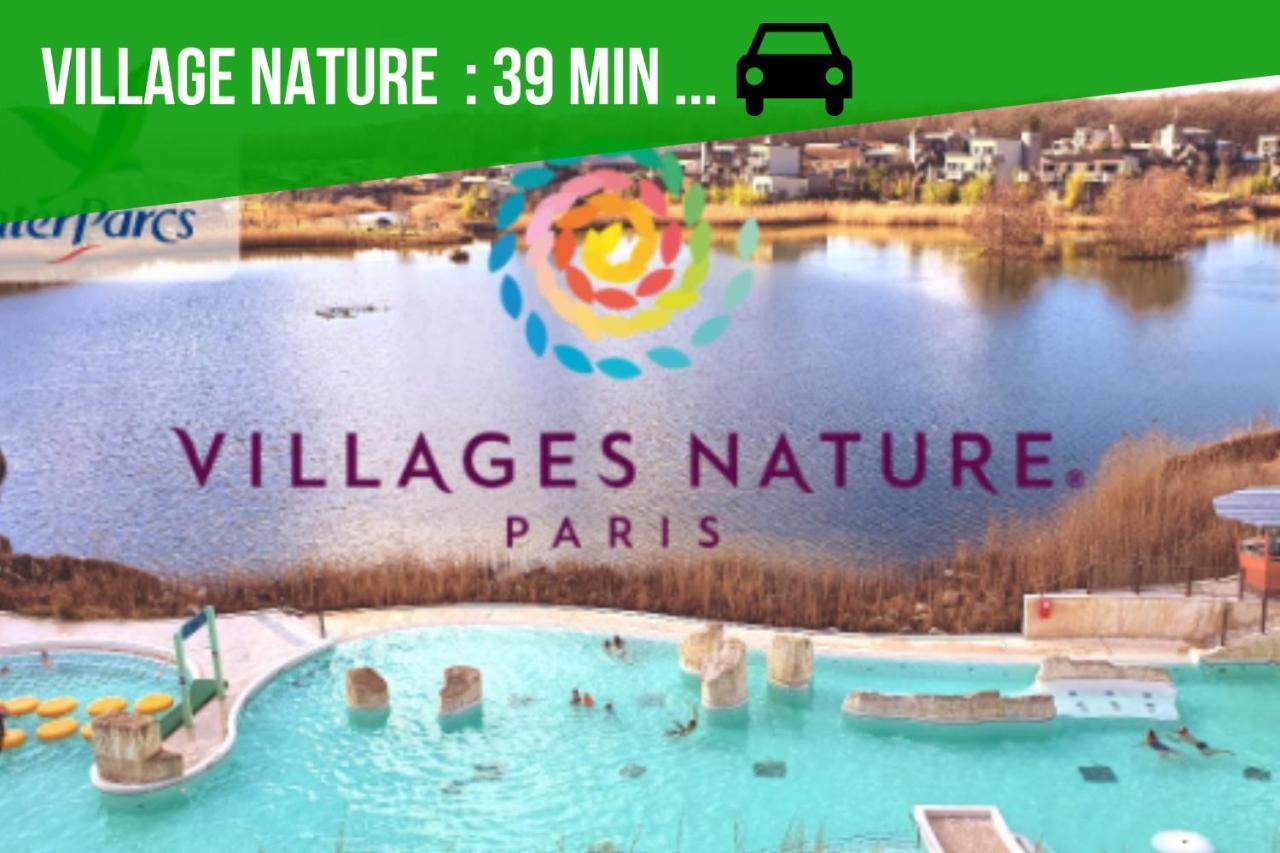 The Sunshine- Appart Cosy Proche Paris-Disney Avec Parking Prive Dans Residence モー エクステリア 写真